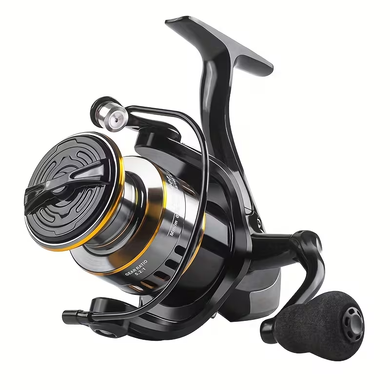 Surf Reel - รอกตกปลา 1 ชิ้นพร้อมล้อหมุน, ถ้วยสายอลูมิเนียมอัลลอย, แขนหมุนอลูมิเนียมอัลลอย, อัตราทดเกียร์