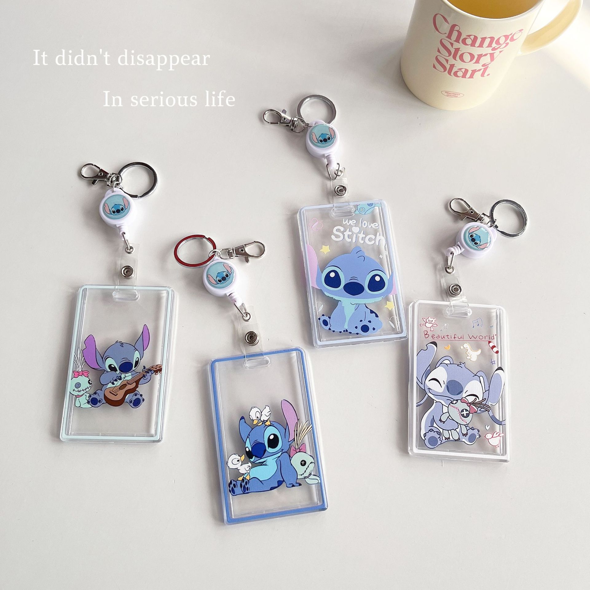 Reel Cover - ที่ใส่บัตรแบบใหม่พร้อมพวงกุญแจ ซองใส่บัตรเครดิต บัตรประชาชน บัตรโดยสาร พร้อมคลิปหนีบแบบยืดหดได้ ปลอกป้องกันบัตร