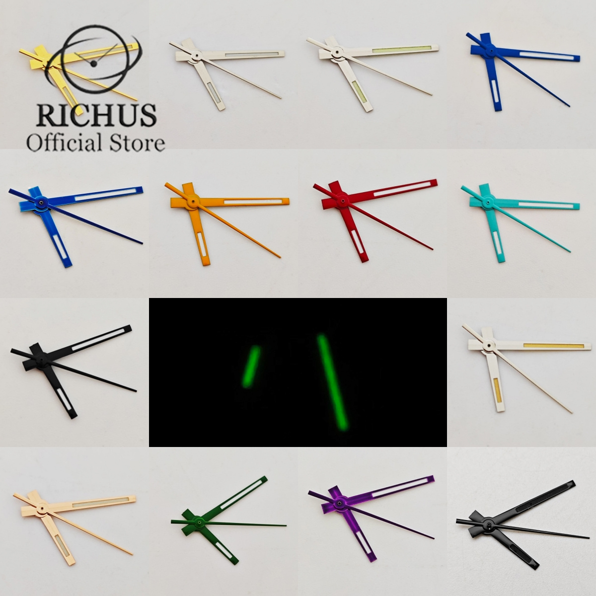 Richus สีฟ้าสีส้มสีม่วงสีเงินส - Reel Case บทวิจารณ์และราคา