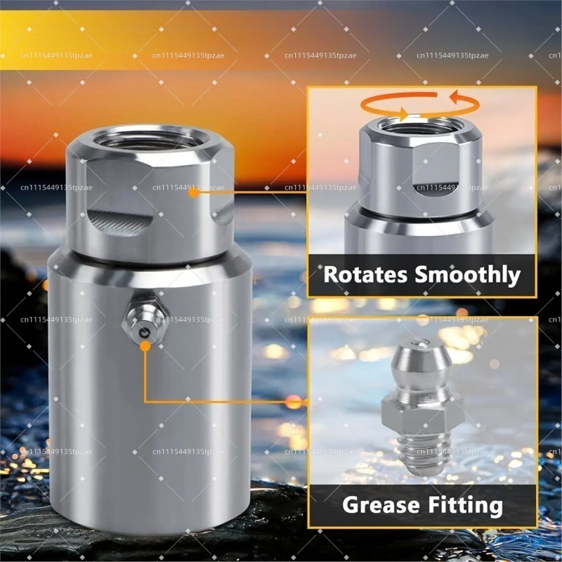 ข้อต่อสายยางสแตนเลสแบบหมุนได้  - Reel Grease บทวิจารณ์และราคา