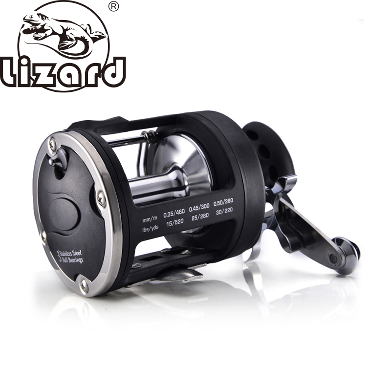 รอกตกปลา Lizard Fishing TSSD ส - Trolling Reel บทวิจารณ์และราคา