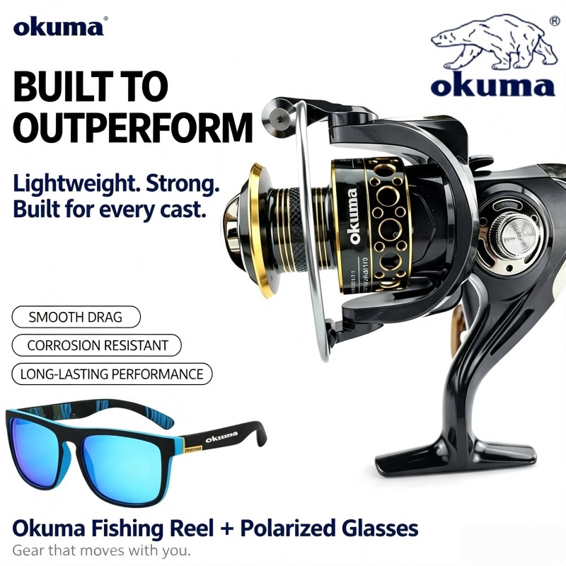 OKUMA-รอกตกปลาแบบสปินนิ่ง, รอก - Trolling Reel บทวิจารณ์และราคา