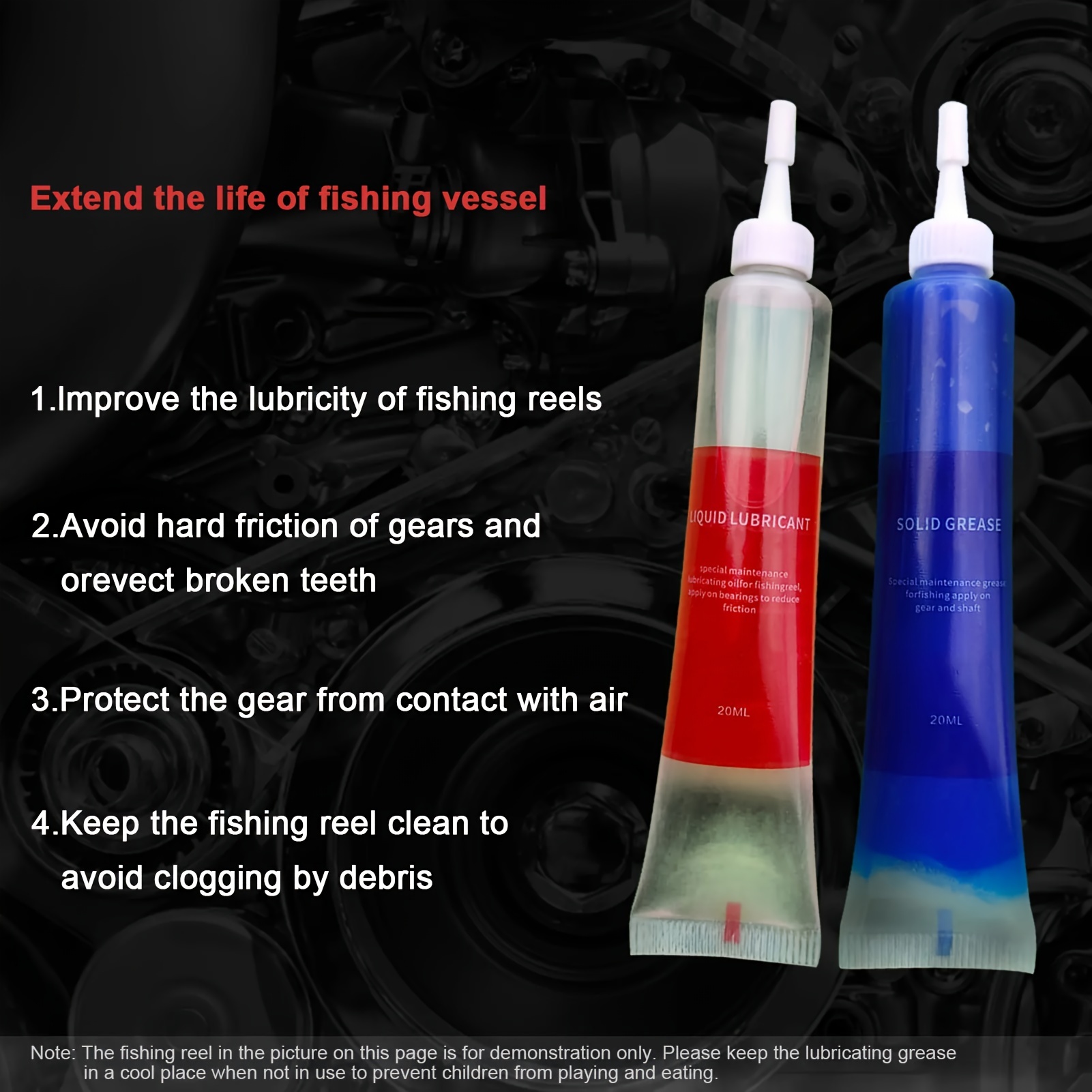 ชุดอุปกรณ์บำรุงรักษาล้อตกปลา 4 - Reel Grease บทวิจารณ์และราคา